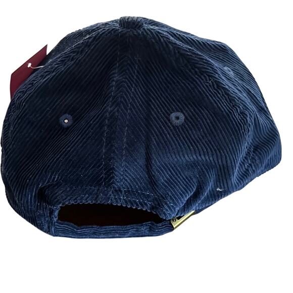 Simply Southern Navy Blue Corduroy WKND Baseball Cap Hat NWT - Picture 4 of 7
